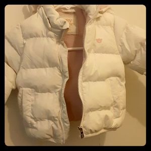 Puffer baby girl jacket